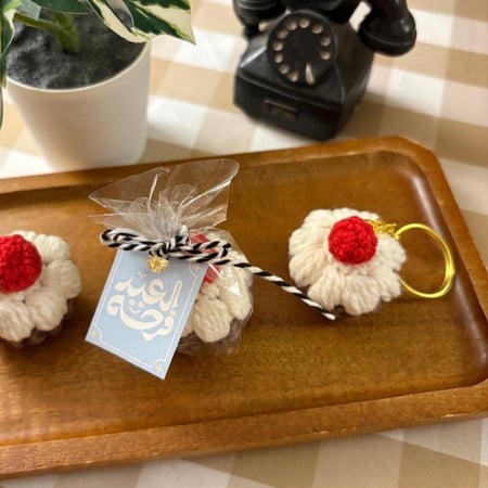 توزيعات العيد | ميدالية ميني كوب كيك