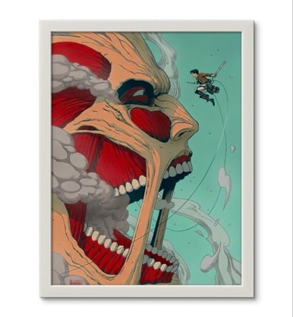 Epic addition to anime fans decor