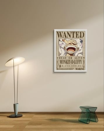 Wanted poster of Monkey D Luffy
