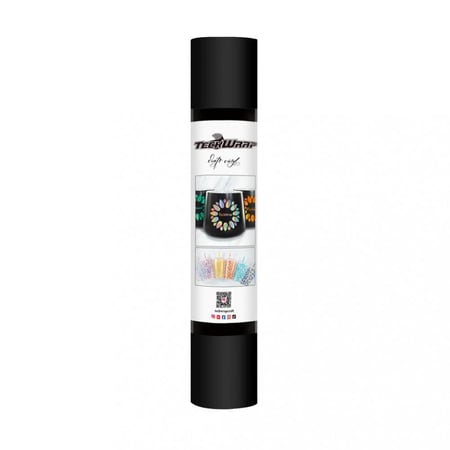 Teckwrap Matte  Adhesive Vinyl, 30x100 cm Black