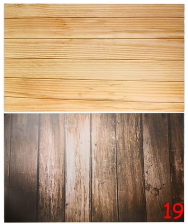 خلفية بلاستيكية وجهين 57x87cm/19