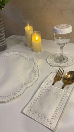 طقم مميز تطريز سكري