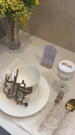 طقم دانتيل 6 اشخاص