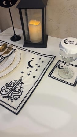 طقم مفارش رمضانيه