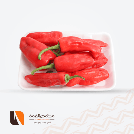 فلفل شقراء قصيمي صحن