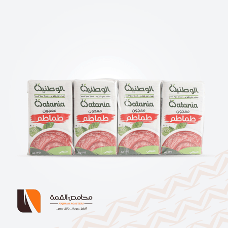 معجون طماطم الوطنية 8*135 جرام