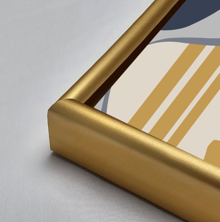 لوحة جدارية اكريليك تتميز بتصوير وجه بألوان