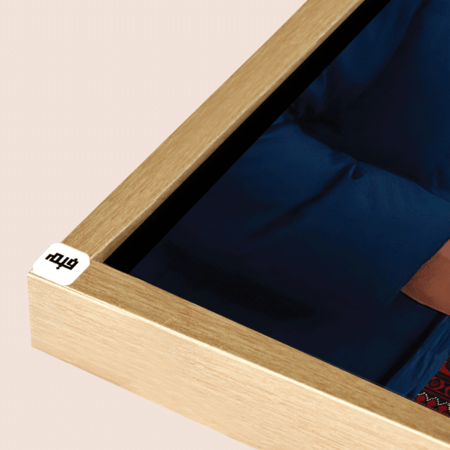 لوحات جدارية كانفس سمو ولي العهد الأمير محمد بن سلمان آل سعود خلفية نقوش السدو