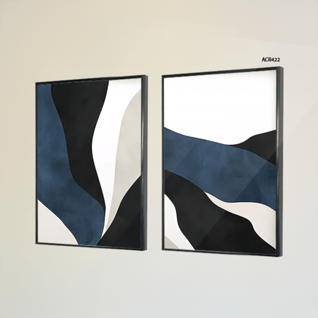 لوحة جدارية أكريليك مقسمة