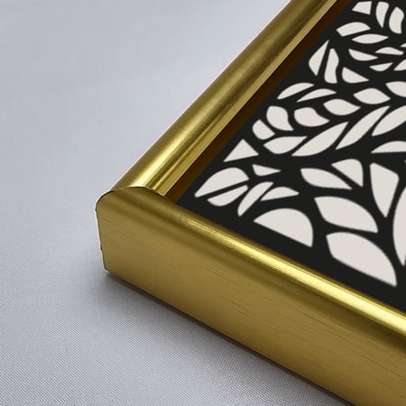 لوحات جدارية الاكريليك زخارف نباتية متداخله ومفرغة