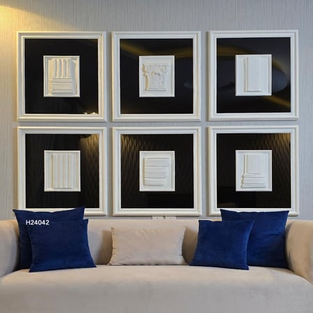 لوحة جدارية فنية بتفاصيل من الاكريليك