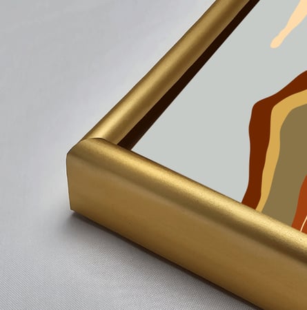 لوحة جدارية اكريليك تمثل منظرًا طبيعيًا يجمع بين شمس مشرقة وجبال