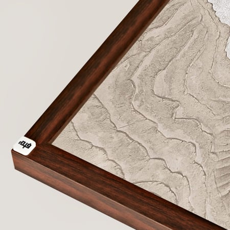 لوحة فنية جدارية كانفس ، تدرجات البيج مع الأبيض