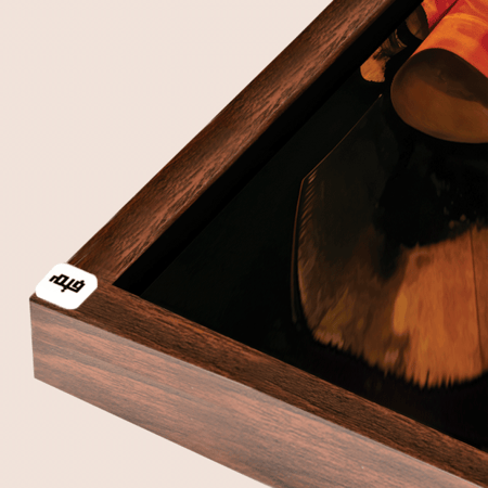 لوحة جدارية تصور دراويش في حالة دوران