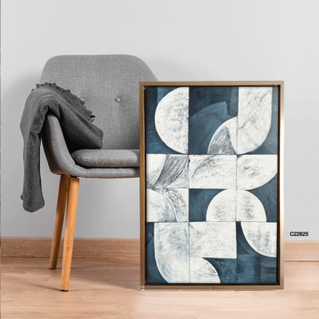 لوحة جدارية اشكال عشوائية مركبة