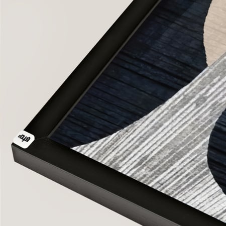 لوحة جدارية كانفس دوائر وخطوط