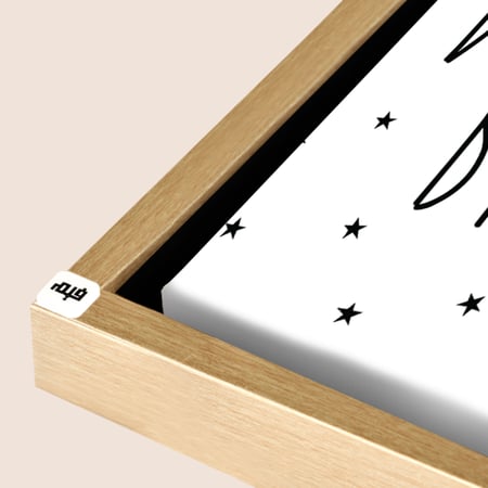 لوحة جدارية ثلاث اجزاء عبارات ونجوم