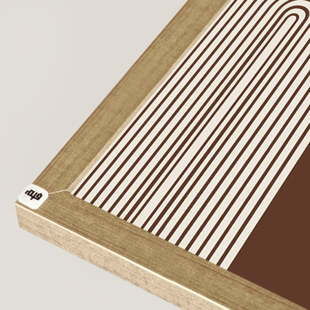 مجموعة لوحات جدارية كانفس خطوط وأشكال