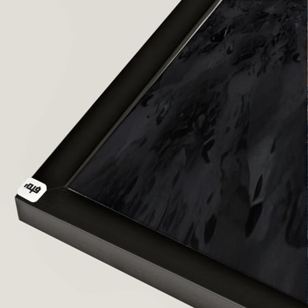 لوحة جدارية كانفس ، خط وأشكال - تدرجات البيج مع الأسود والرمادي