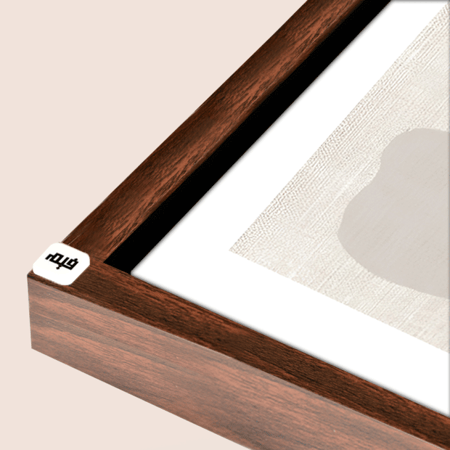 لوحة جدارية كانفس ، اشكال وخطوط - تدرجات الأسود  رمادي أبيض