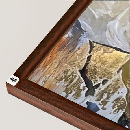 لوحة جدارية كانفس ورود تدرجات الذهبي ورمادي مع أبيض