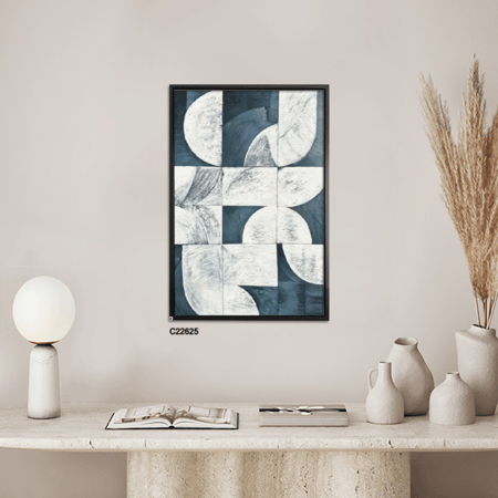 لوحة جدارية اشكال عشوائية مركبة