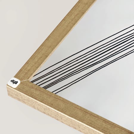 طقم مكون من عدد لوحتين مودرن خطوط واشكال