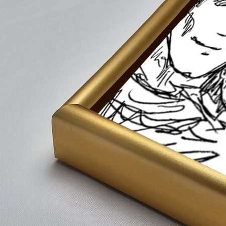 لوحة جدارية أكريليك تصميم مقسم وجوه ورسومات باللونين الأسود والأبيض