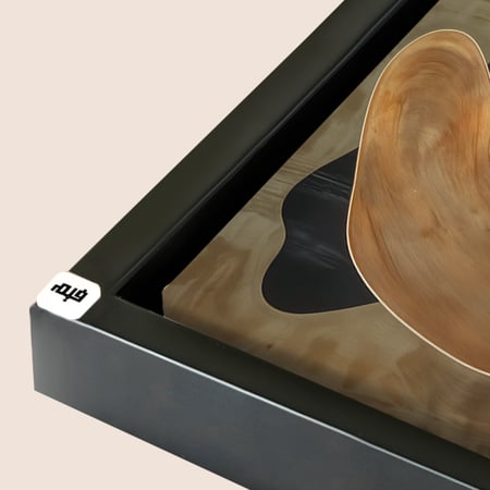 لوحة جدارية كانفس بتصميم لاشكال وخطوط متداخلة