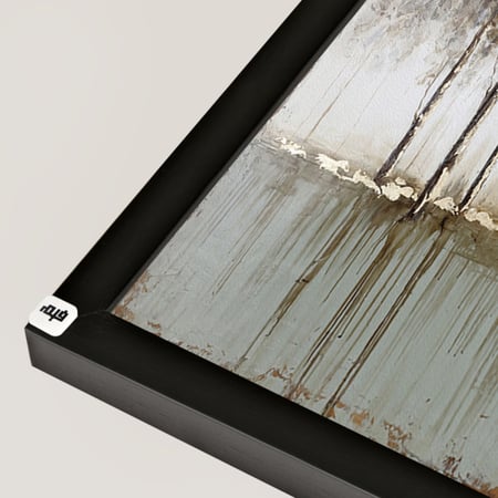 لوحة جدارية اشجار بتدرجات البيج والتيفاني