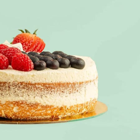 كيكة السعادة - فانيلّا - Happiness Cake - Vanilla