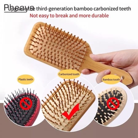 مشط خشب البامبو