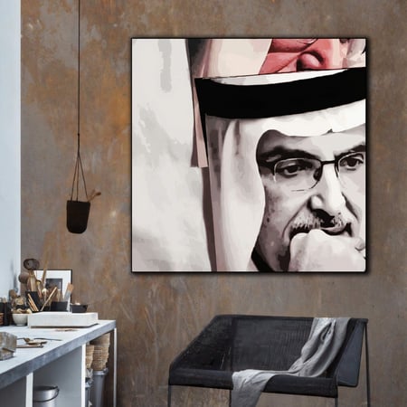 لوحة جدارية كانفس - شخصيات فنية