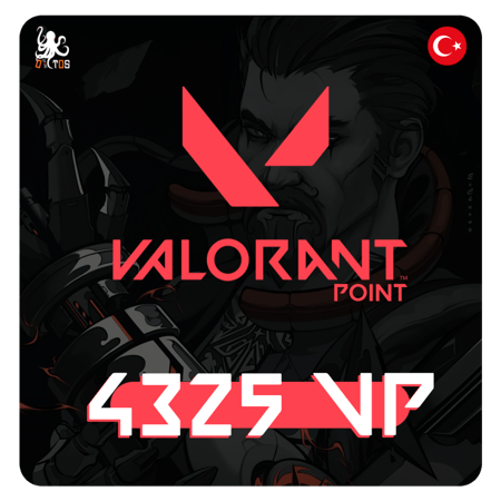 Valorant Point 4325 VP | شحن فالورانت