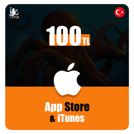بطاقة ابل ستور & ايتونز (100TL)
