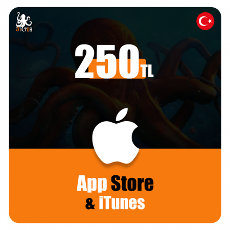 بطاقة ابل ستور & ايتونز (250TL)