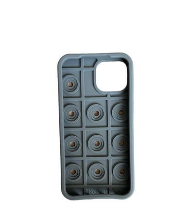 كفر جوال تشارمز رمادي غامق