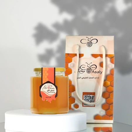 عسل الأثل نص كيلو
