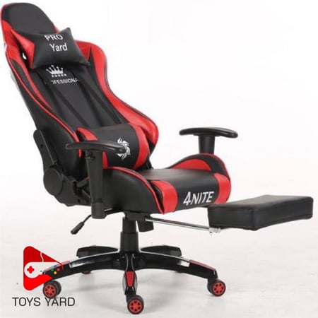 كرسي العاب برو لون أحمر