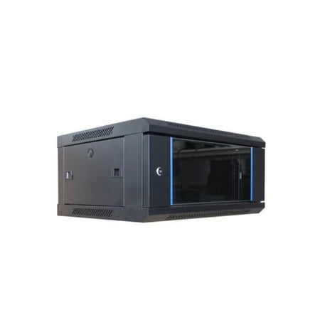صندوق حماية 4U T-CAB – مروحة تبريد، قفل أمان، تركيب جداري