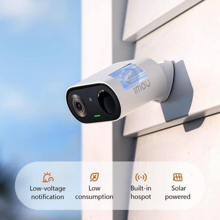 كاميرا مراقبة لاسلكية Imou Cell Go بدقة 3MP وبطارية تدوم 120 يومًا