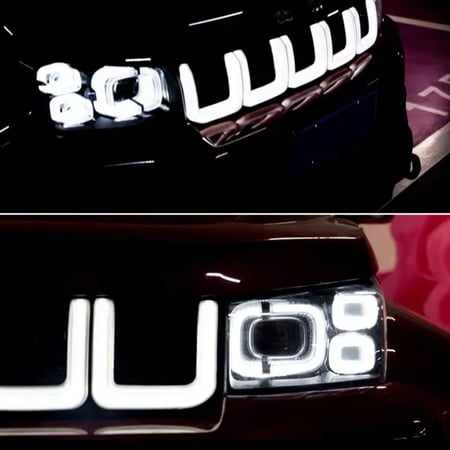 شبك Led مضيء شكل 1