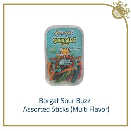 Borgat Sour Buzz Assorted Sticks (Multi Flavor)
