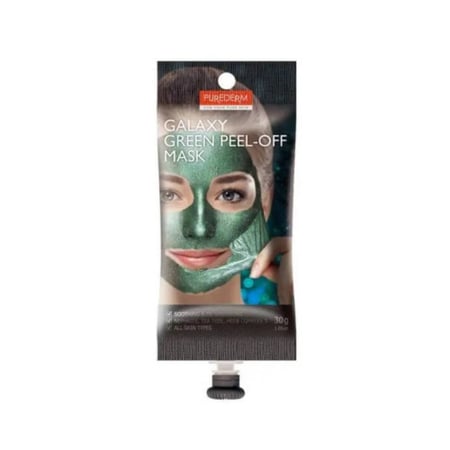Purederm M?scara Galaxy verde peel-offبيوريدرم ماسك جلاكسي اخضر مقشر 1046