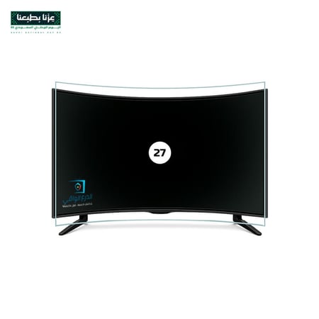 اكسسوار واقي شاشة تلفزيون منحنية 27 بوصة الدرع الواقي ضد الصدمات