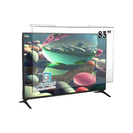 اكسسوار واقي شاشة تلفزيون مسطح 83 بوصة الدرع الواقي ضد الصدمات