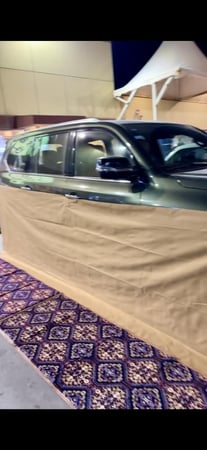 رواق مغناطيس قماش رملي