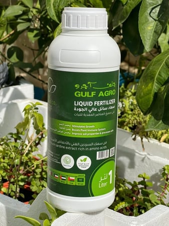 جلف اجرو سماد سائل سمكي 1 لتر