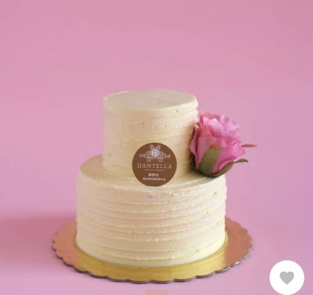 كيك دانتيلا baby elegant