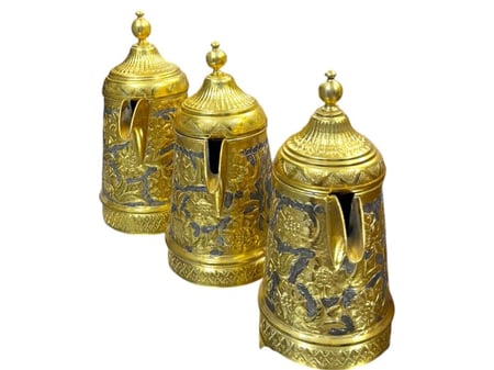 3 مفاويح ذهبي ليزر المنيوم